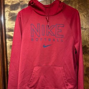 Nike Therma-Fit Red Hoodie